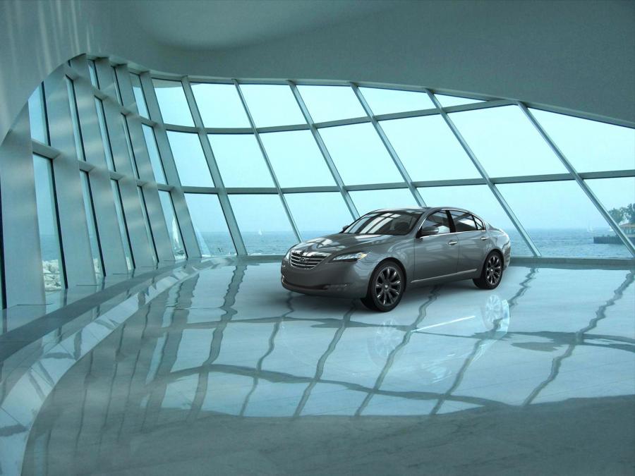  Hyundai Genesis Concept 2007 года  (фото 39 из 60)